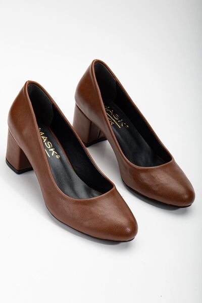 MaskButik Betty Tan Heeled Shoes