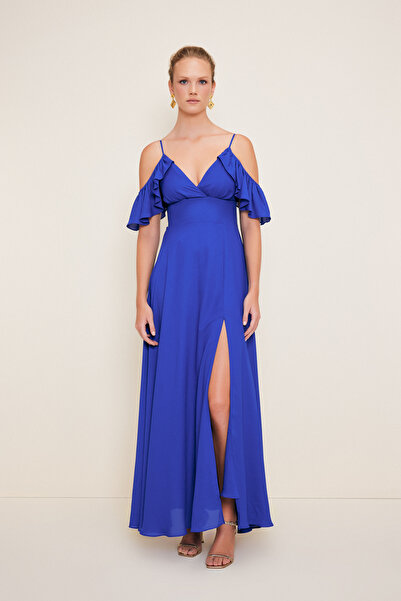 Love My Body V Yaka Elbise