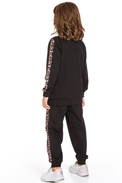 Cici kız Baby Junior Új szezon lány leopárd és flitter mintás gyerekkészlet