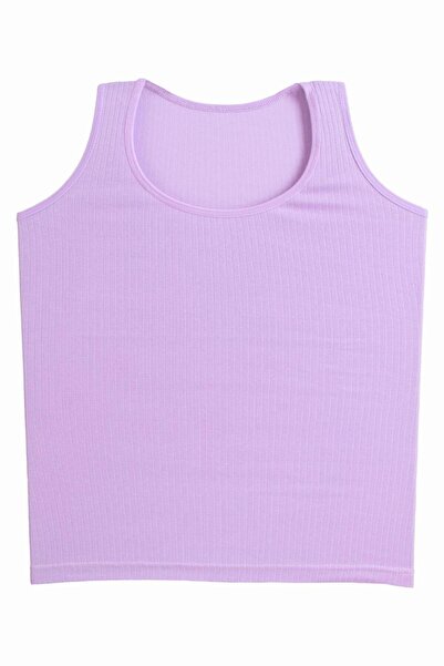 Nicoletta Tricou pentru fete cu bretele late Pachet de 5 camisole cu nervuri ...