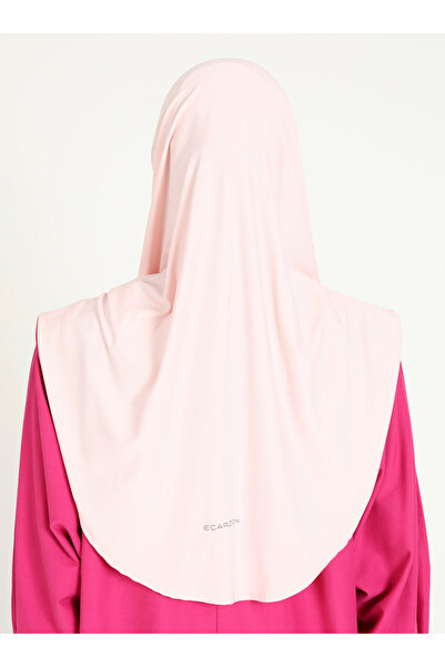 Ecardin Αθλητικά κασκόλ Micro Fabric Chin - Hijab Turban St 026 Powder