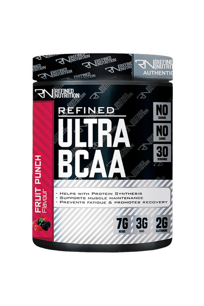 Refined Nutrition ريفايند الترا BCAA، نكهة الفواكه، 450 جرام