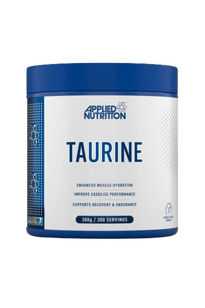 applied nutrition Taurine Powder 1000mg - Pure & Natural Supplement (200G - 200 SERVINGS)