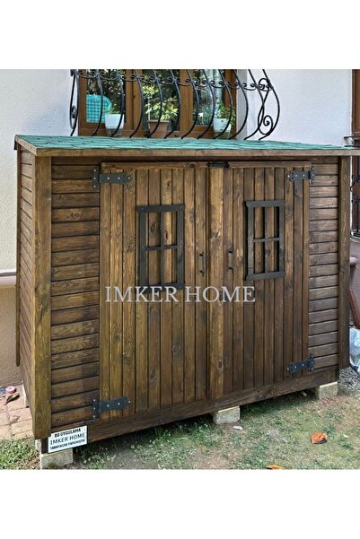 IMKER HOME Bungalov Kulübe Model Ahşap Ev Ahşap Bahçe Düzenleme Ardiyesi Depo...