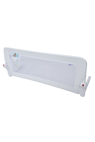 plushy kids White Children's Bed Edge Protection Barrier 120 cm