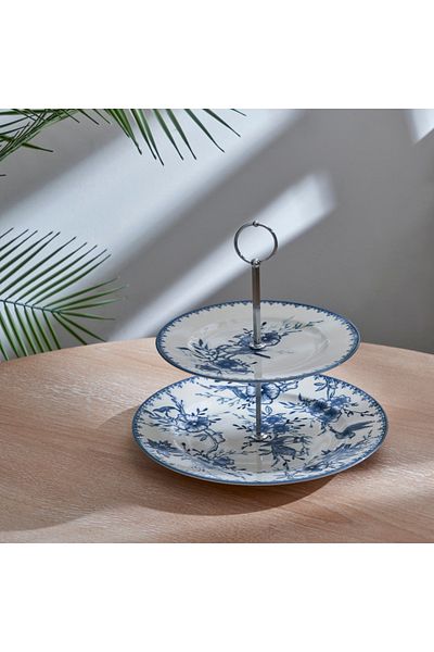 Bella Maison Bleu Blanc - 2-Layer Blue Cookie Holder