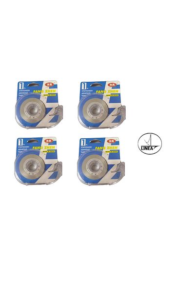 Linea شريط LINEA Junior - 18 مم * 33 م، قاطع شريط (4 قطع)