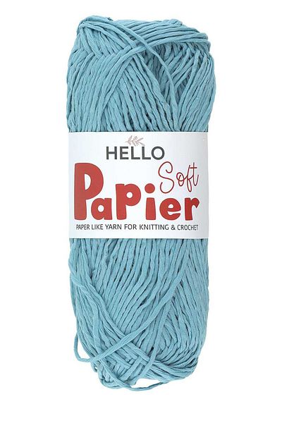 Hello Geantă moale Papier Albastru Deschis - Snur P07