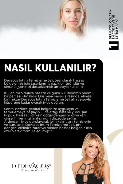 DEVACOS Genital Bölge Beyazlatıcı Ve Koltuk Altı Koku Mantar Akıntı Siğil Isilik Giderici Köpük 150ml1