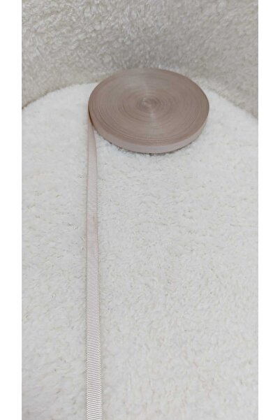 BİGÜMEX Κορδέλα Μπεζ Γκρογκρέιν - 1 εκ., 60 μέτρα, 1 Συσκευασία