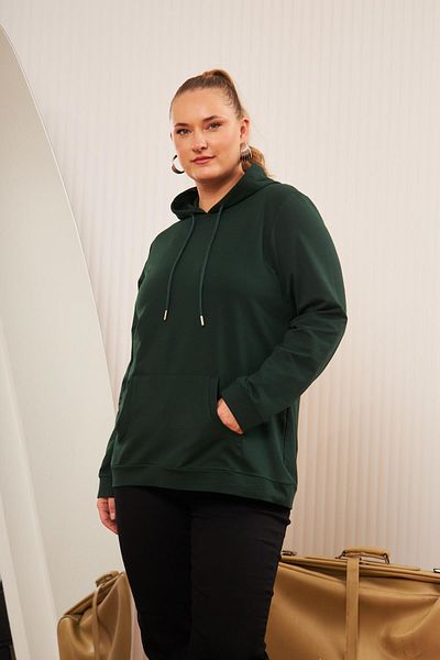 RMG Emerald Hooded Oversize Sweatshirt
