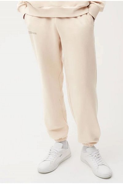 The Champ Clothing Μπεζ Jogger Sweatpants - Βαμβακερό, αναπνεύσιμο, κανονική εφαρμογή, ελαστική μέση και πόδια