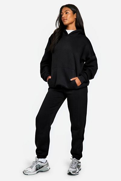 BayBayan Γυναικεία Oversize Winter Stylish Trend Σετ αθλητικής φόρμας με 3 κλωστές