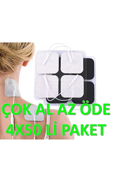 MediPlus Tens Elektrodu 5x5cm 50 Li Paket ( Paket Adeti 4 X 50 Paket : 200 ad...