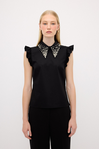 adL Shirt with Stone Collar