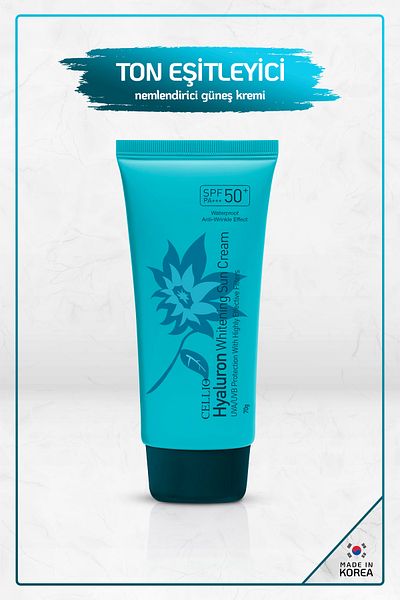 DR. CELLIO Hyaluronic Acid Intensive Moisturizing High Protective Spf50+ Pa +++ Uva/uvb Sunscreen Cream