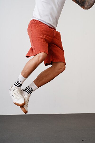 king brich Kingbrich Men's Shorts - Loose Fit, Elastic Waist, Printed and Washed