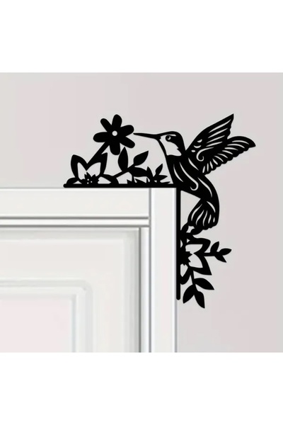 3DreaMaker Στολίδι πόρτας με κολίβρια, διακόσμηση τοίχου, τέχνη τοίχου