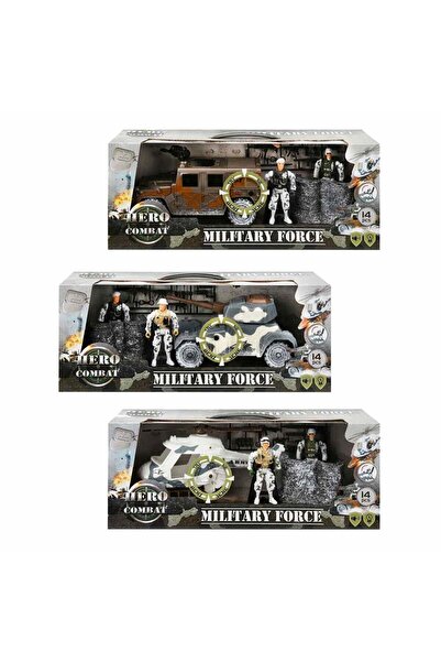 BYCEGU Sesli Ve Işıklı Kar Temalı Askeri Araçlar Oyun Seti