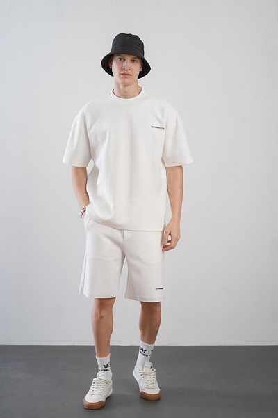 king brich Printed Oversize Unisex Shorts Set