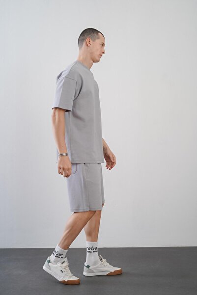 king brich Nyomtatott Oversize Fit uniszex rövidnadrág szett