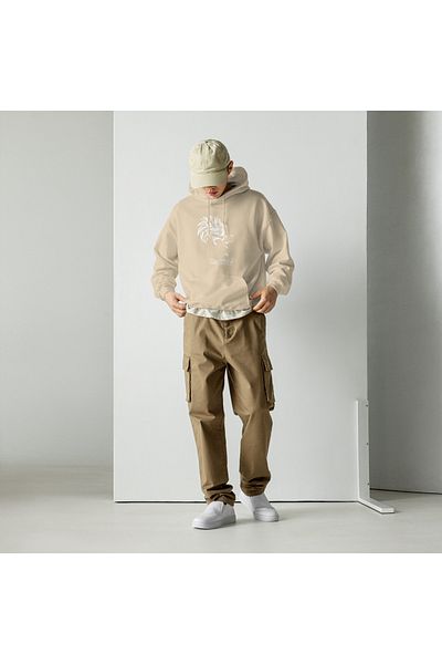Moda Glo Unisex Goku x Dragon Ball z Φούτερ με κουκούλα