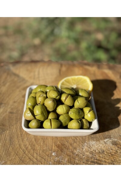 Pekdağ 2024 Yeni Mahsül Acı Kırma Yeşil Zeytin 400 gr