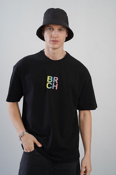 king brich Μπλουζάκι Unisex με λαιμόκοψη με στάμπα μεγάλου μεγέθους