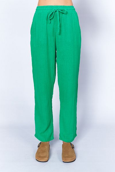 Manche Benetton Muslin Cotton Loose Women's Trousers