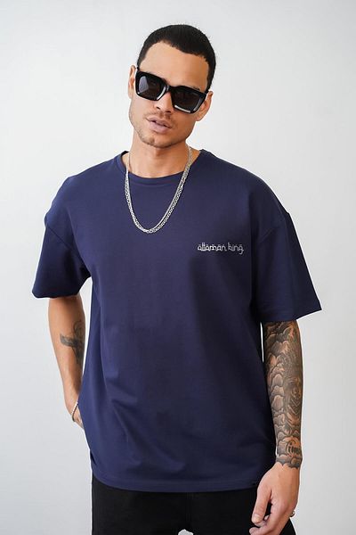 king brich Μπλουζάκι Kingbrich Ottoman Printed Unisex Oversize