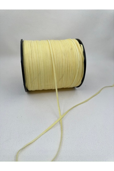 paşateks since 1995 şekil Panglică Grosgrain cu curele de 4 mm - 5 metri - (galben)