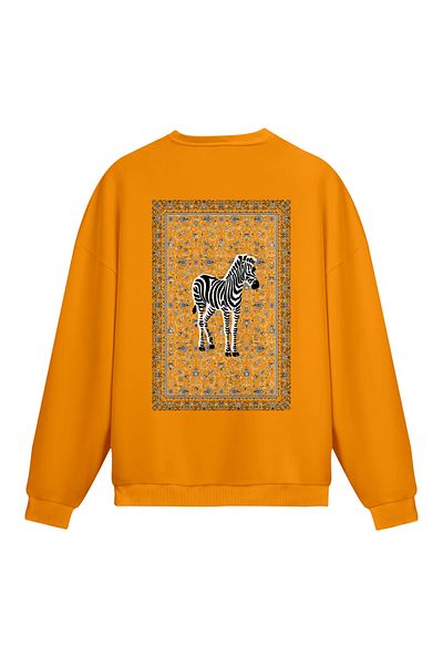 Mounte Bianca Унисекс суитшърт Zebra - Regular