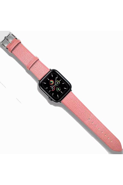 UnDePlus Apple Watch 10/11 42mm-38/40/41mm Kordon Deri Hermes Kordon 2/3/4/5/6/se/7/8/9