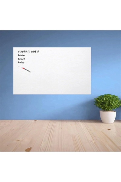 HALL BREATHE Manyetik ve mıknatıslı duvar stickerı, kullanışlı ders çalışma yazı tahtası