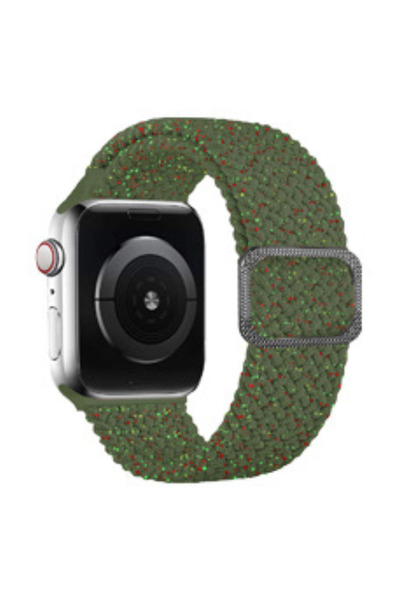 UnDePlus Apple Watch 44/45/46/49mm Kordon Örgü Tokalı Kordon 2/3/4/5/6/se/7/8...