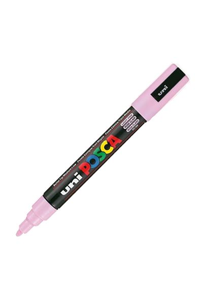 Uni Posca Pc-5M - 1.8-2.5mm Light Pink