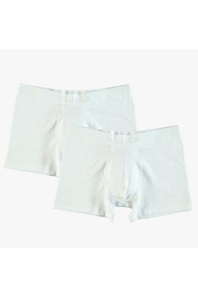 Nautica Erkek Beyaz 2li Boxer