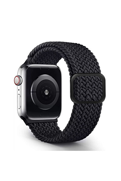 UnDePlus Apple Watch 10/11 42mm-38/40/41mm Kordon Örgü Tokalı Kordon 2/3/4/5/...