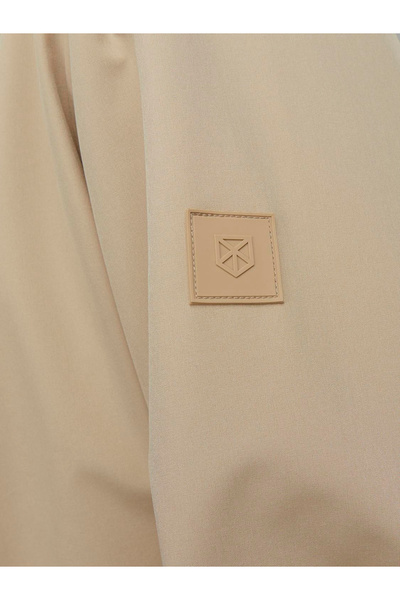 Jack & Jones Solid Bomber Jacket with Ribbed Cuff