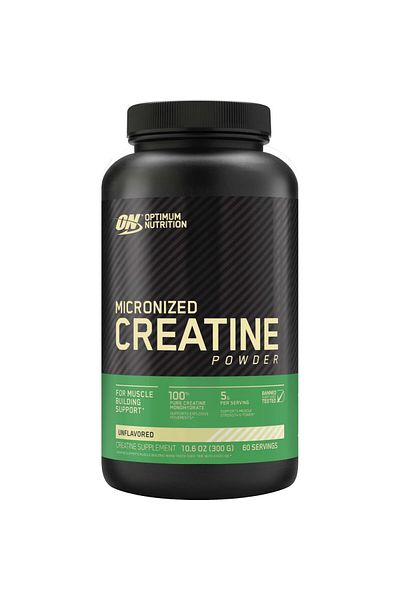 Optimum Nutrition Creatine Powder, Unflavored, 300 Gm