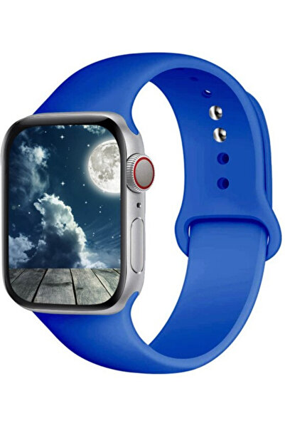 UnDePlus Apple Watch 10/11 42mm-38/40/41mm S/M Beden Kordon Silikon Spor Kordon 2/3/4/5/6/se/7/8/9