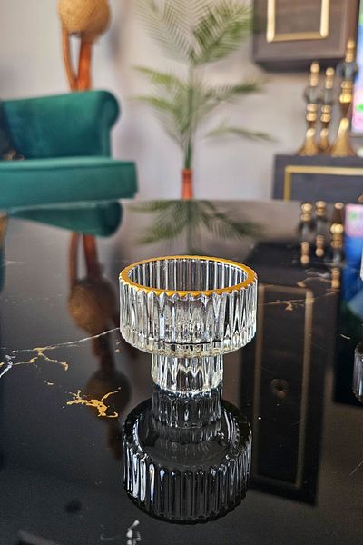 Gülümseten Avm 6-Piece Gold Glass Origami Mini Presentation Bowl Turkish Delight Bowl Coffee Side Dragee |   Pinterest Sugar Bowl
