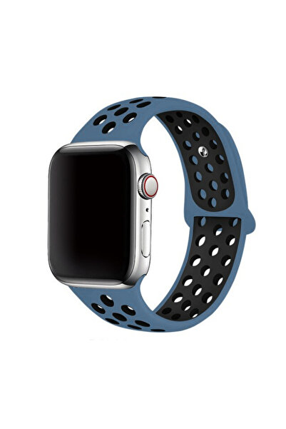 UnDePlus Apple Watch 44/45/46/49mm Kordon Delikli Spor Kordon 2/3/4/5/6/se/7/...