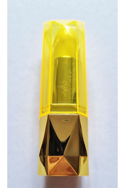 Modellino Large Lipstick Shaped Highlighter with Gold Footed Diamond Cuts - 1 Piece with Color Options