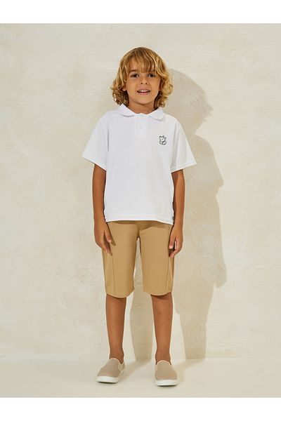 Styli Fox Patch Polo T-Shirt