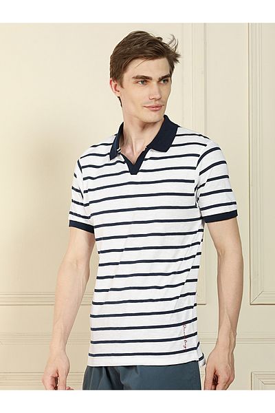 Dennis Lingo By Styli Regular Fit Striped Polo