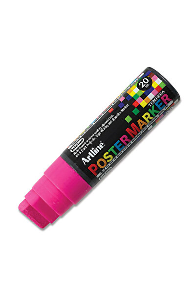 artline Vârf marker pentru poster: 20,0mm Roz fosforescent