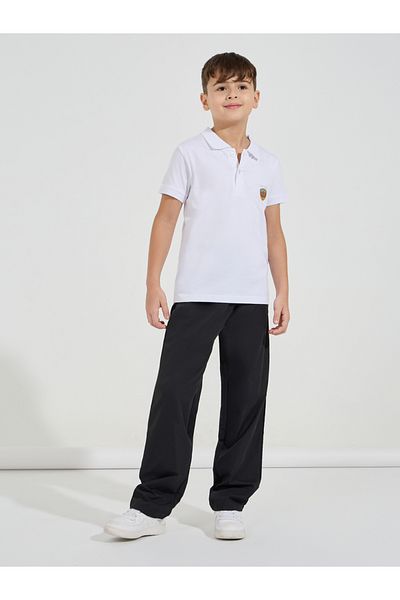 Styli Regular Fit Polo T-Shirt with Embroidered Badge Detail