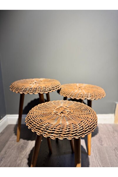 Naciye home Rattan servis sehpası