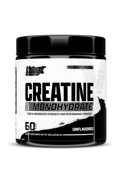 Nutrex Research Creatine Monohydrate, Unflavored, 60